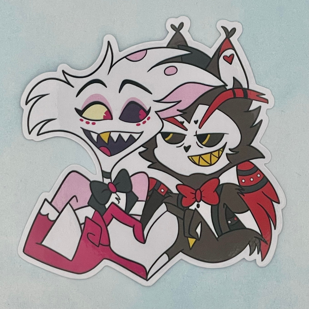 HuskerDust Sticker 3"