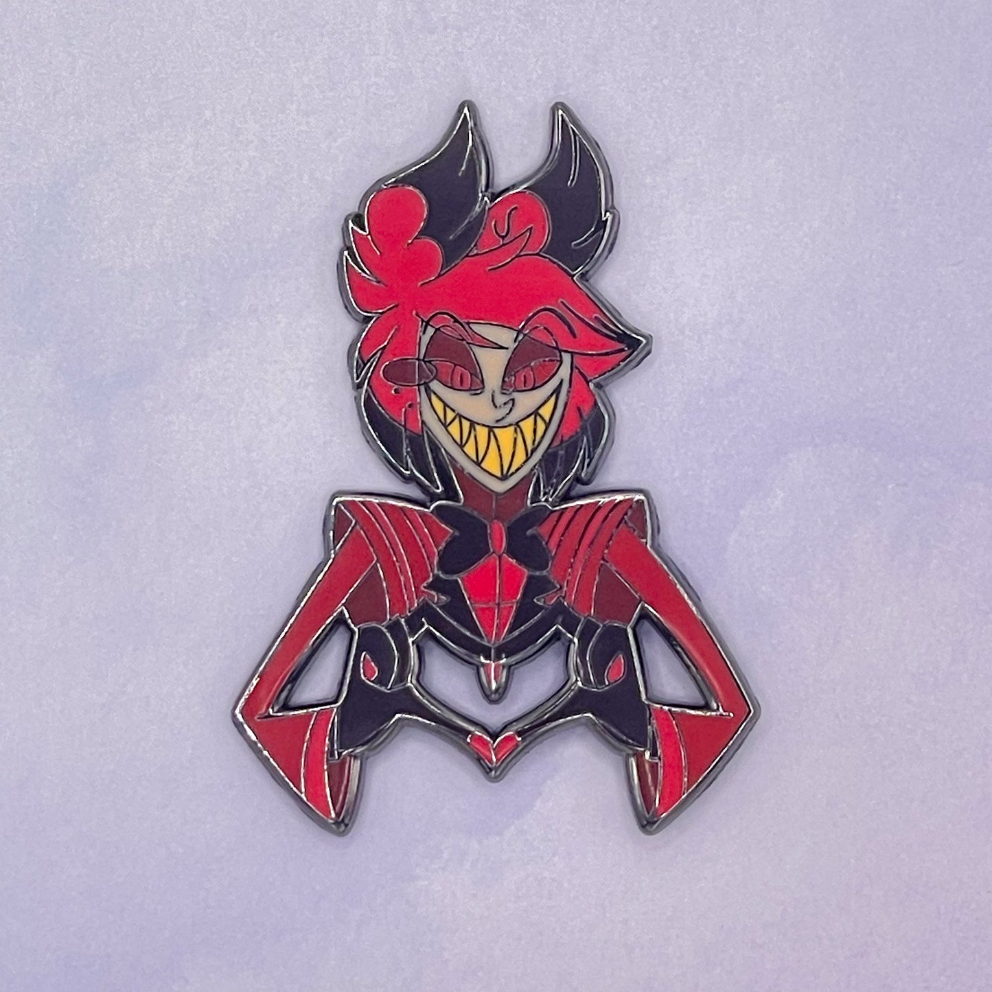 Alastor Heart Pin