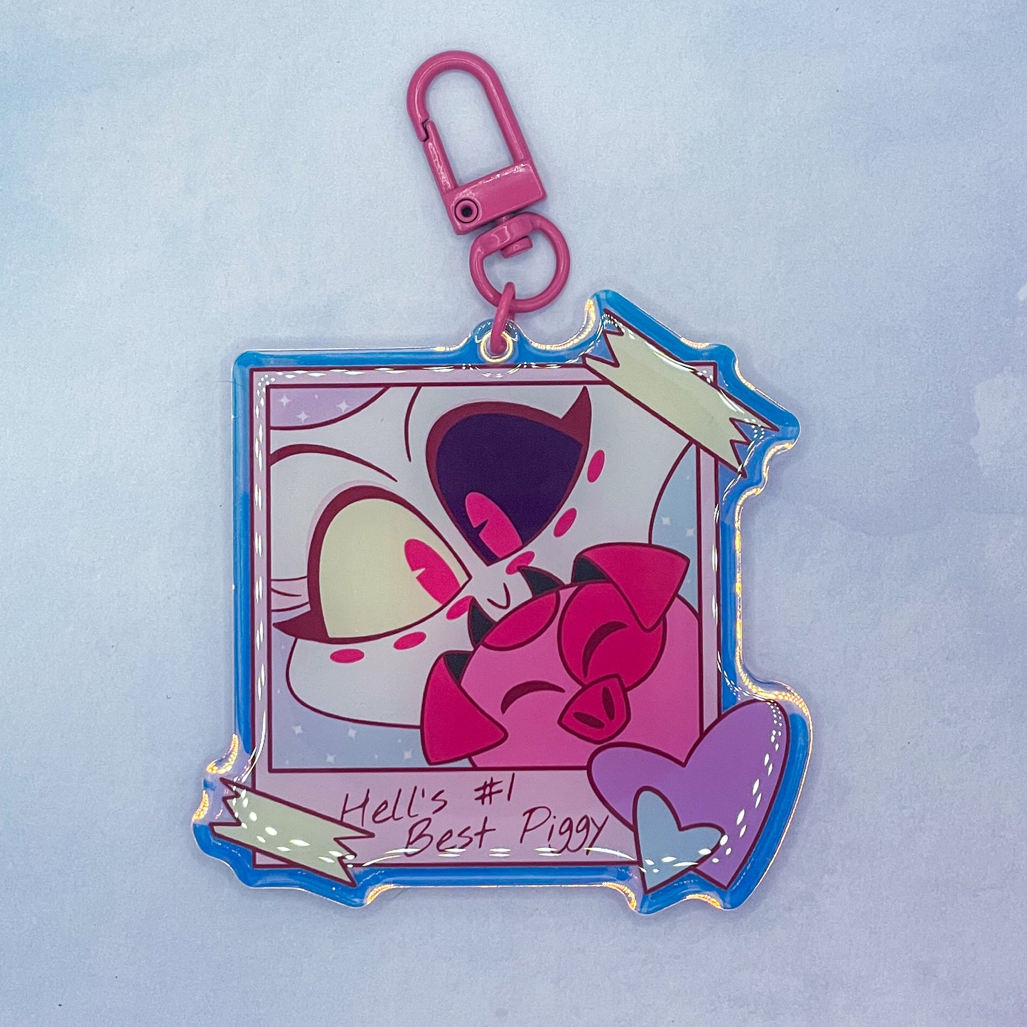 Angel and Nuggs Charm