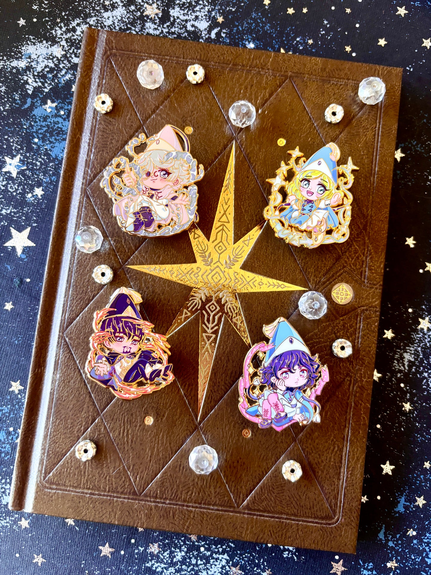 Witch Hat Chibi Pins