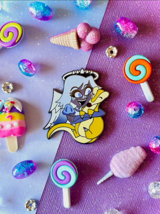 The Pangolins Have Landed Enamel Pin