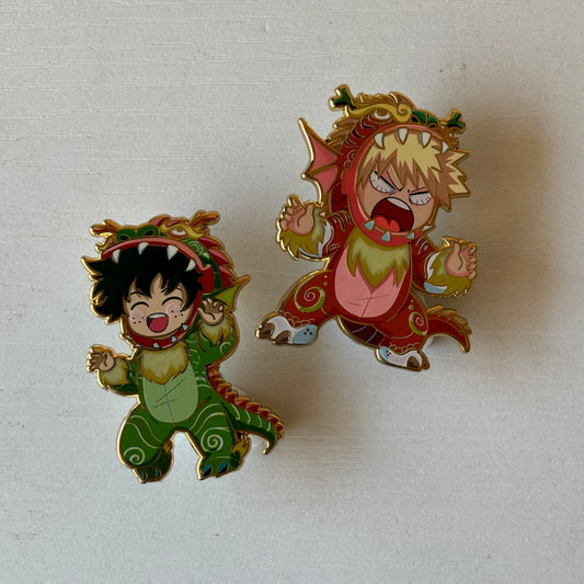 Year of the Dragon Bakugo and Deku