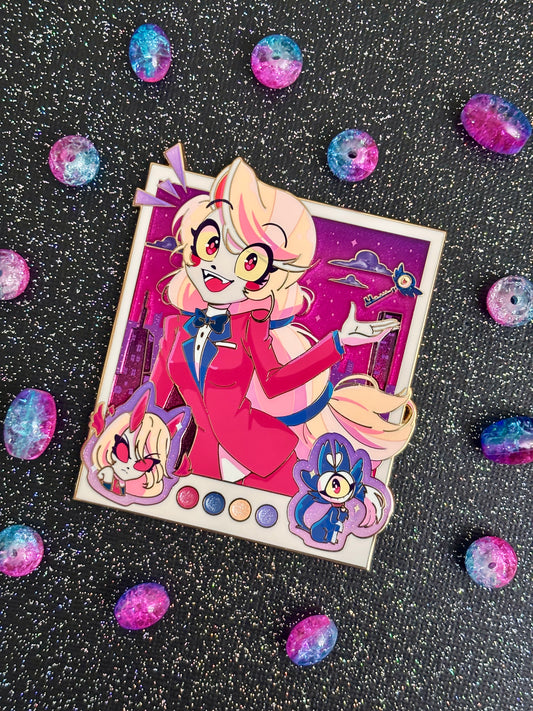 Hazbin Polaroid: Charlie Morningstar
