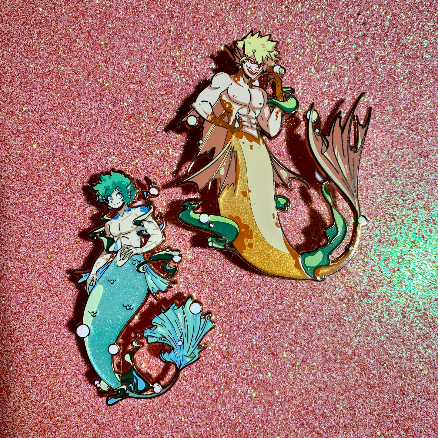 Bakugo and Deku Mermaids