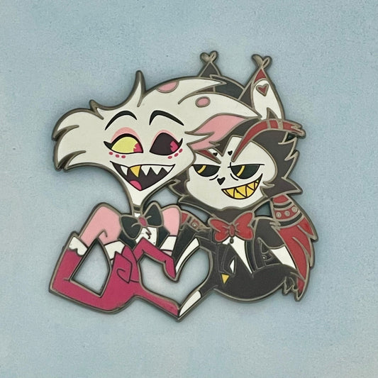 HuskerDust Heart Pin