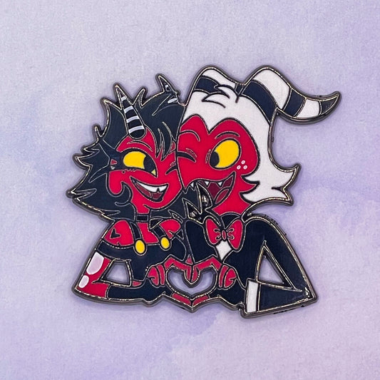 Millie and Moxxie Pin