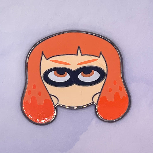 Squidgirl Loaf Pin