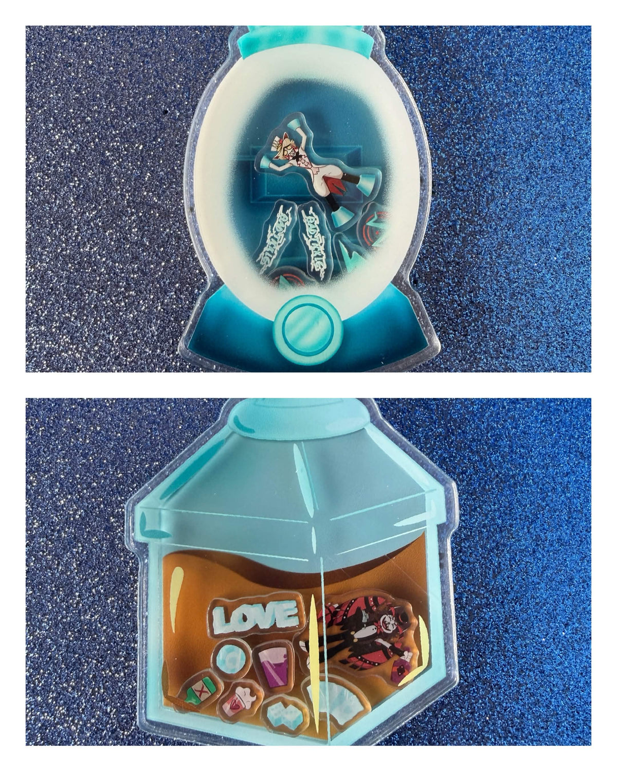 Shaker Charms: Luci and Husk