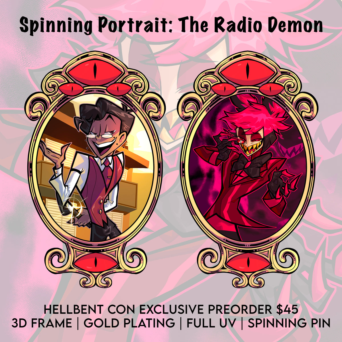 Spinning Portrait: The Radio Demon