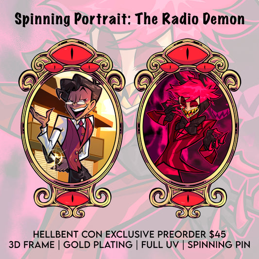 Spinning Portrait: The Radio Demon