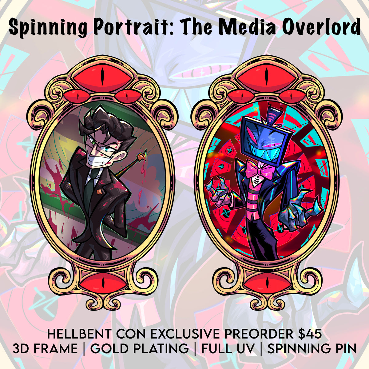 Spinning Portrait: The Media Overlord
