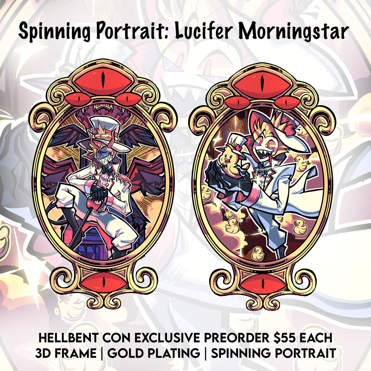 IN HAND Spinning Portrait: Lucifer Morningstar